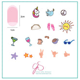 Quotes Little Sis! (CjS LC-42)  - CJS Small Stamping Plate